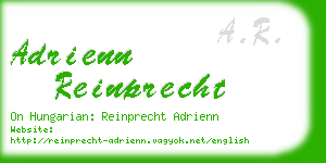 adrienn reinprecht business card